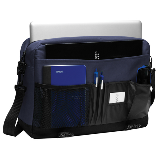 NADC Port Authority® Messenger Briefcase - Navy