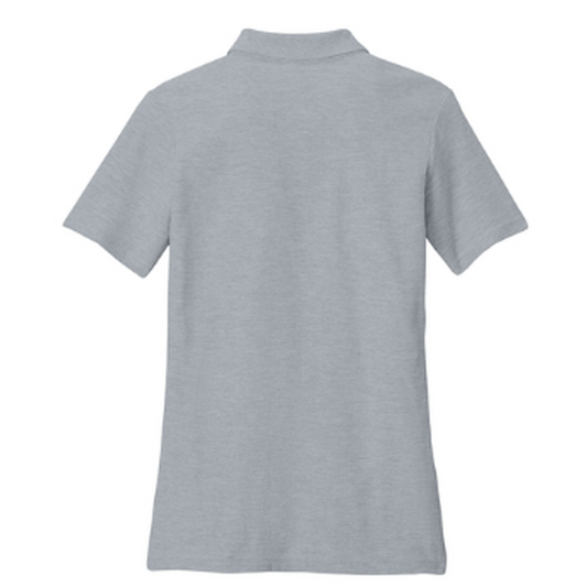 NADC Gildan® Softstyle® Women’s Pique Polo - Ring Spun Sport Grey