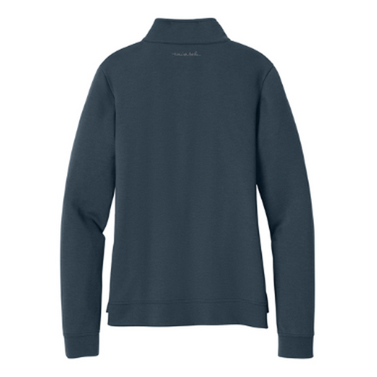 NADC TravisMathew Women’s Coveside 1/2-Zip - Blue Nights