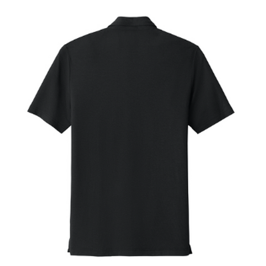 NADC TravisMathew Glenview Stripe Polo - Black