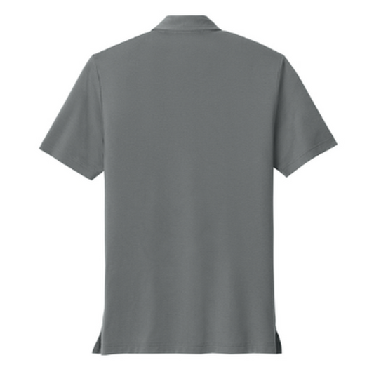 NADC TravisMathew Glenview Stripe Polo - Quiet Shade Grey