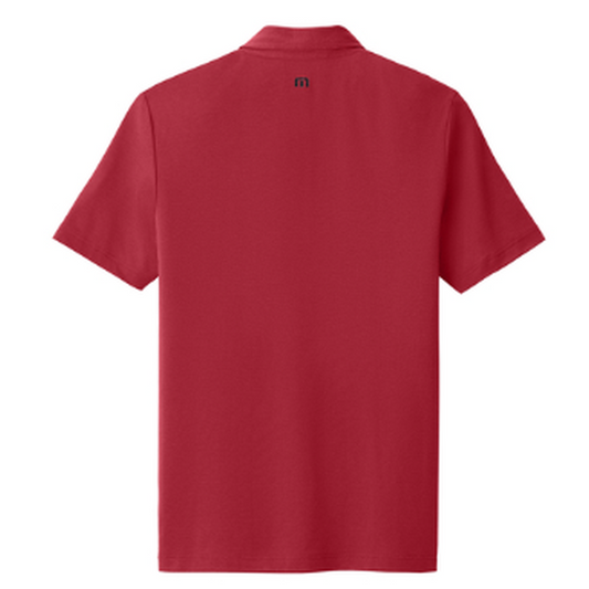 NADC TravisMathew Glenview Solid Polo - Scooter Red