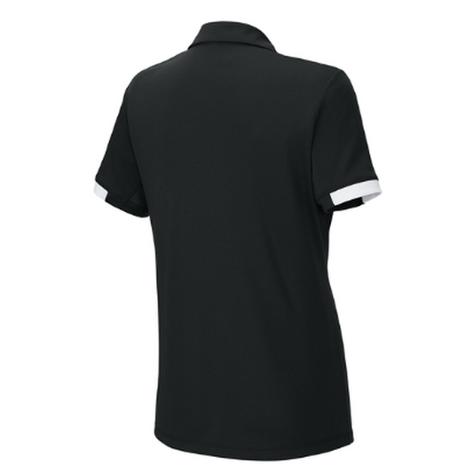 NADC Sport-Tek® Women’s Club Colorblock Polo - Black/White