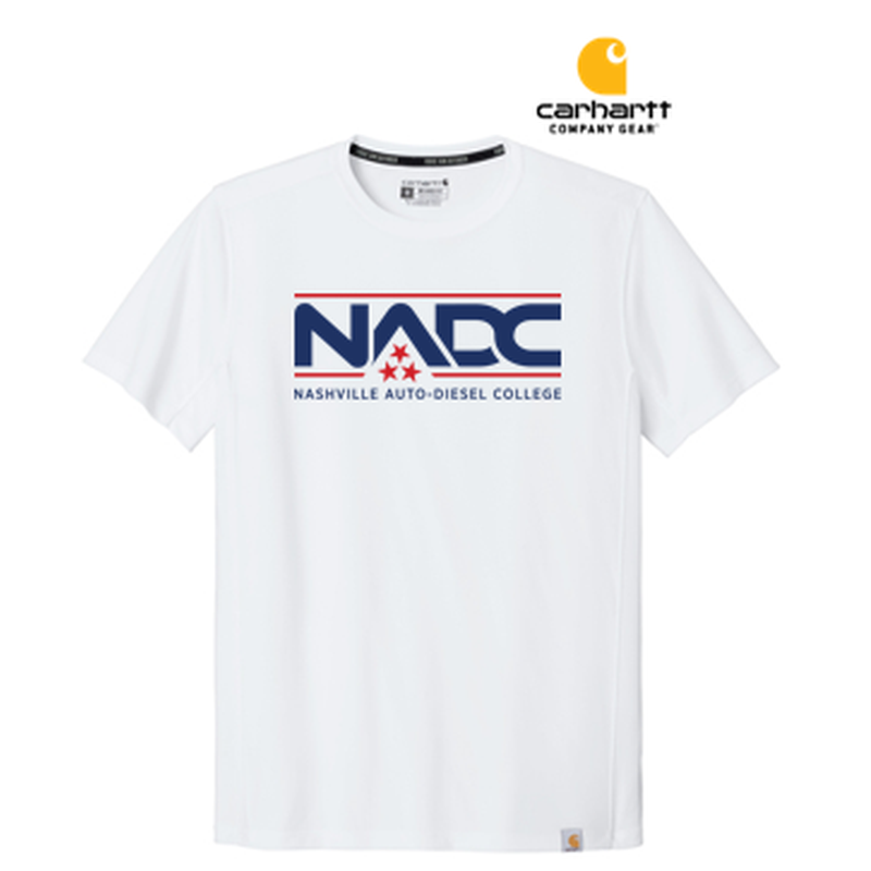NADC Carhartt Force® Sun Defender™ Short Sleeve T-Shirt - White