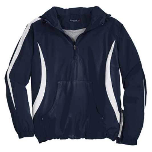 NADC Sport-Tek® Colorblock Raglan Anorak - Navy