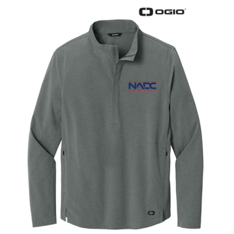 NADC OGIO® Aspect 1/2-Zip Pullover - Rogue Grey