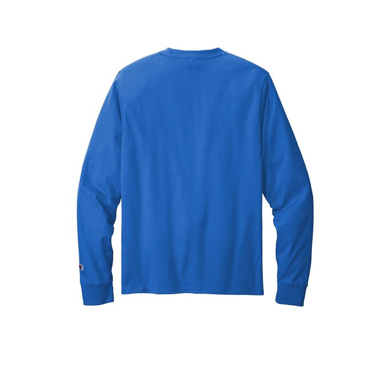 NADC Champion ® Heritage 5.2-Oz. Jersey Long Sleeve Tee - ROYAL