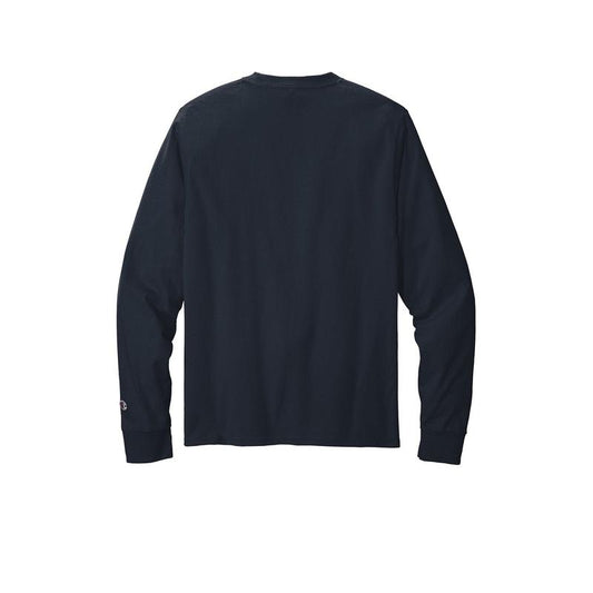 NADC Champion ® Heritage 5.2-Oz. Jersey Long Sleeve Tee - NAVY