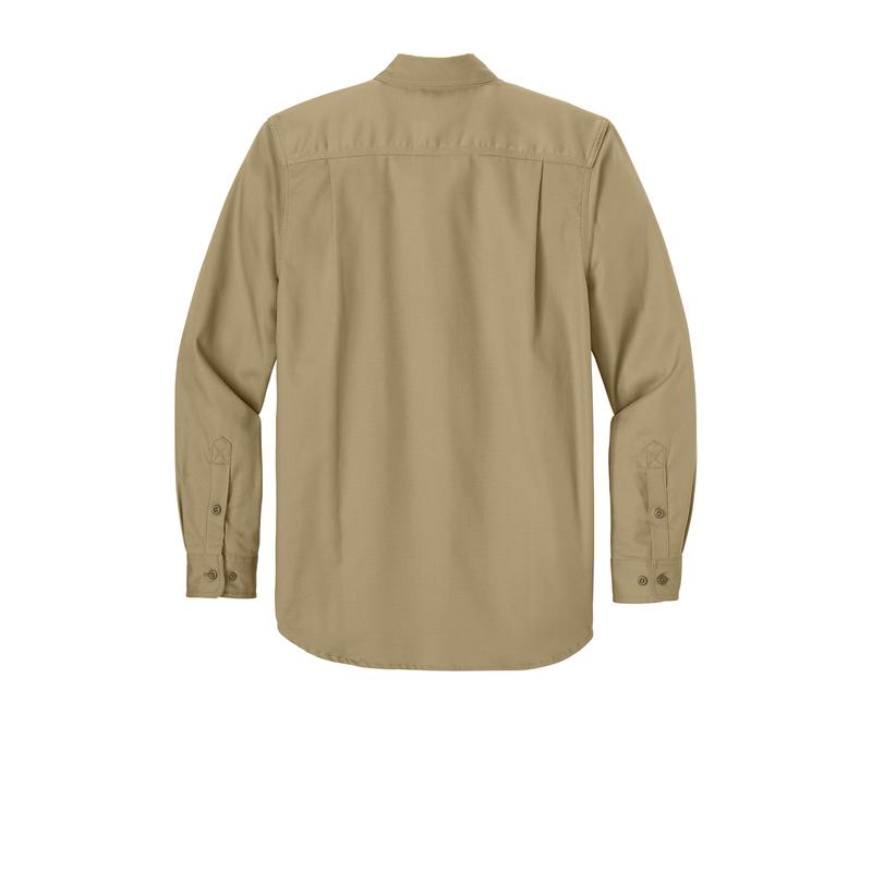 NADC Carhartt® Rugged Professional™ Series Long Sleeve Shirt - Dark Khaki