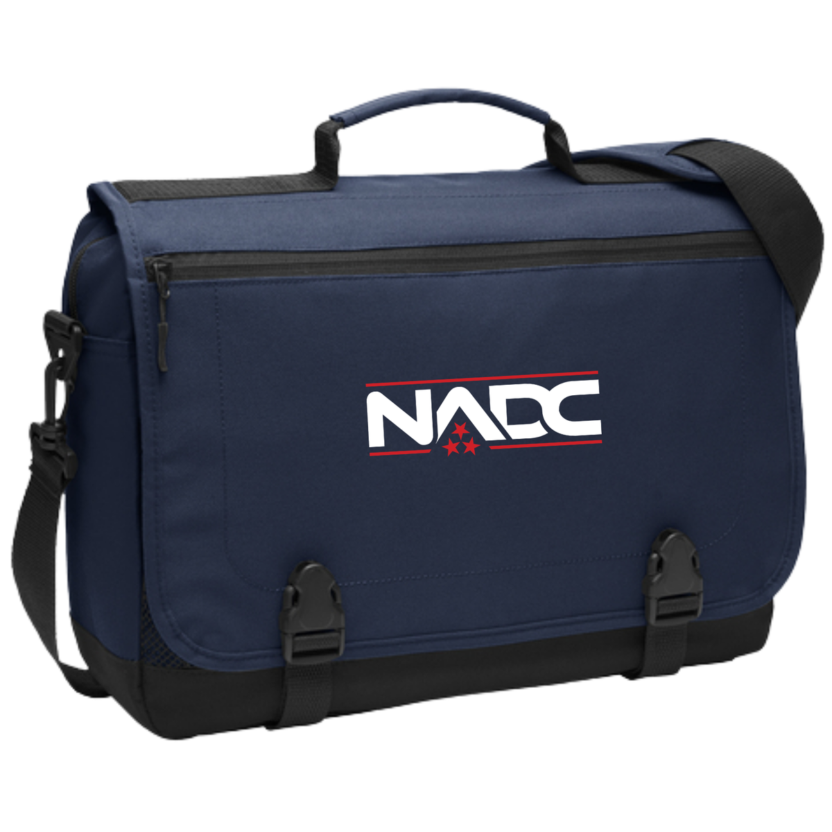 NADC Port Authority® Messenger Briefcase - Navy