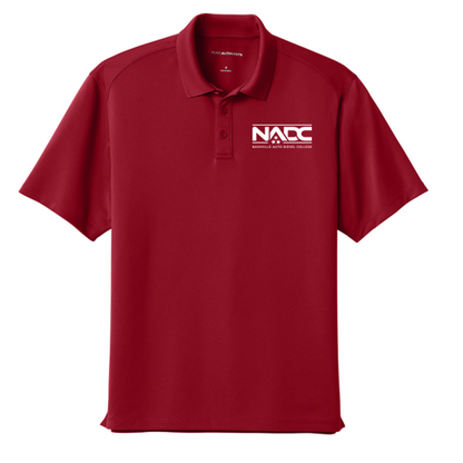 NADC Port Authority® Wearever Performance Pique Polo - Rich Red