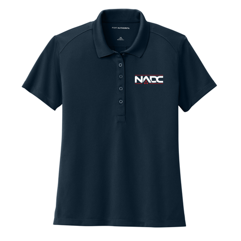 NADC Port Authority® Women’s Wearever Performance Pique Polo - River Blue Navy