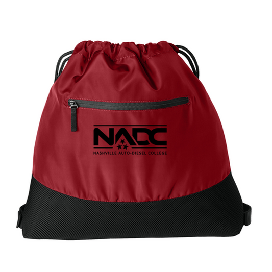 NADC Port Authority® Agility Mesh Pocket Cinch - Rich Red