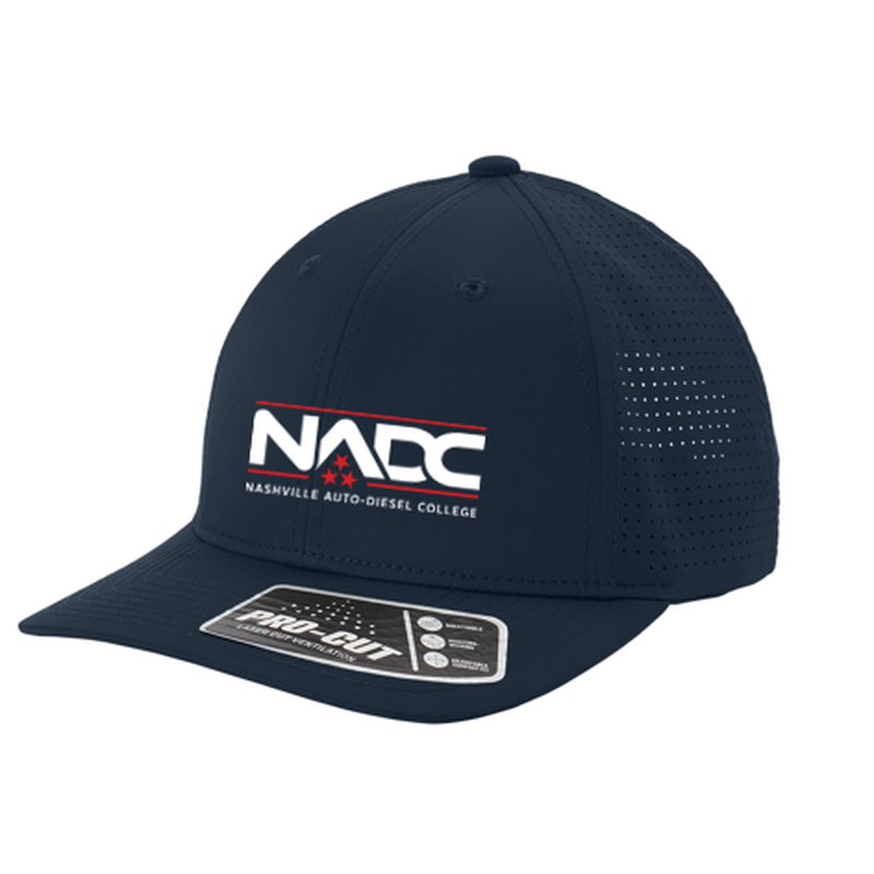 NADC Sport-Tek® Pro-Cut Adjustable Cap - True Navy