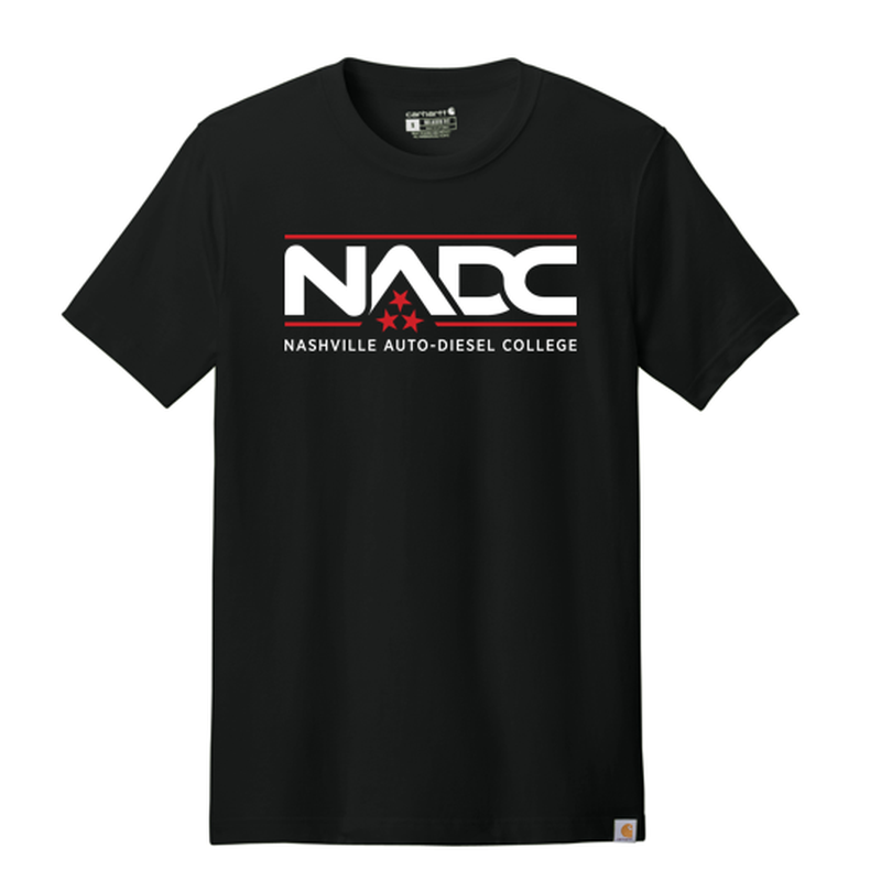 NADC Carhartt® Short Sleeve T-Shirt - FULL FRONT BLACK