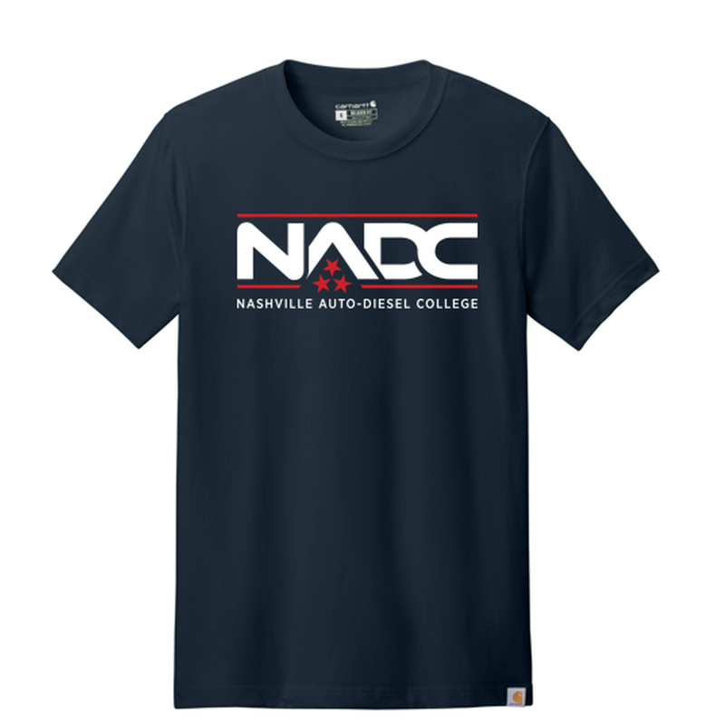 NADC Carhartt® Short Sleeve T-Shirt - FULL FRONT NAVY