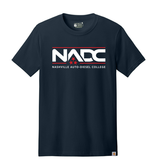 NADC Carhartt® Short Sleeve T-Shirt - FULL FRONT NAVY