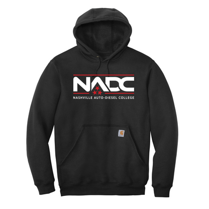 NADC Carhartt ® Midweight Hooded Sweatshirt - BLACK