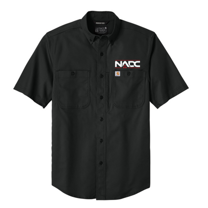 NADC Carhartt® Rugged Professional™ Series Short Sleeve Shirt - BLACK