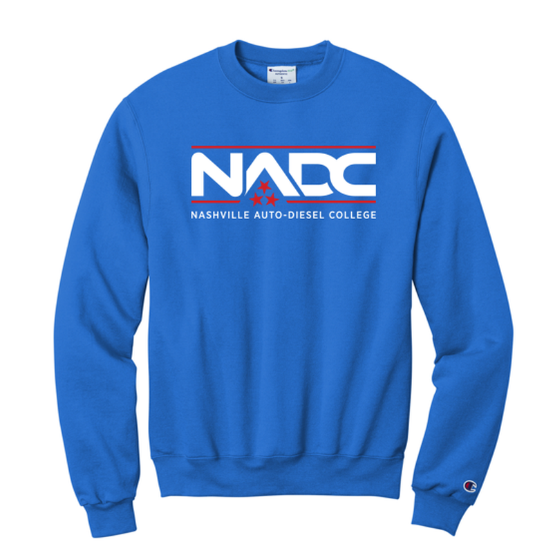 NADC Champion® Powerblend® Crewneck Sweatshirt - ROYAL