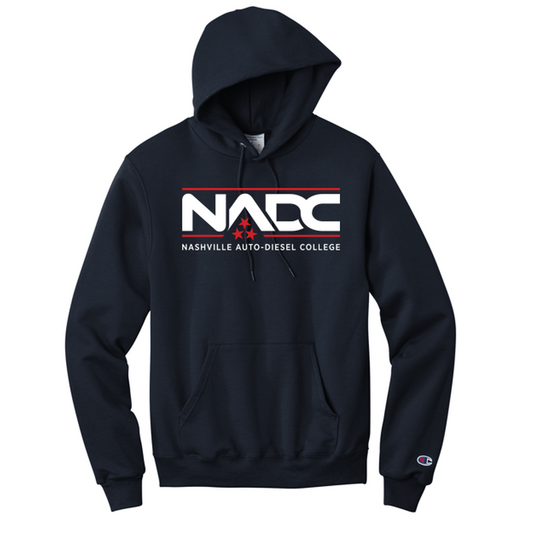 NADC Champion® Powerblend® Pullover Hoodie - NAVY