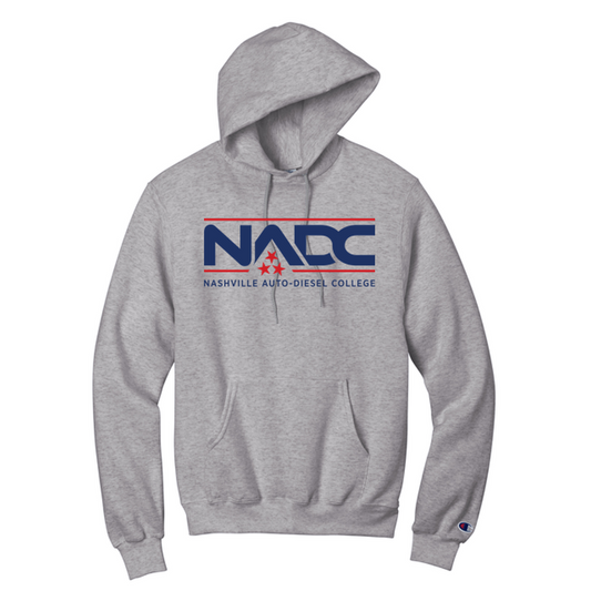 NADC Champion® Powerblend® Pullover Hoodie - LIGHT STEEL