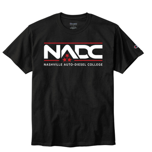 NADC Champion ® Heritage 6-Oz. Jersey Tee - BLACK