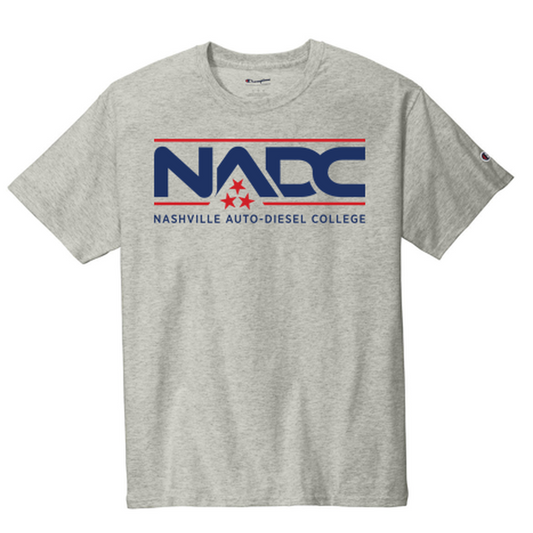 NADC Champion ® Heritage 6-Oz. Jersey Tee - OXFORD GREY