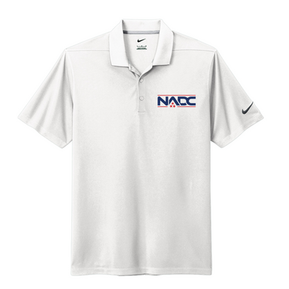 NADC Nike Dri-FIT Micro Pique 2.0 Polo - WHITE