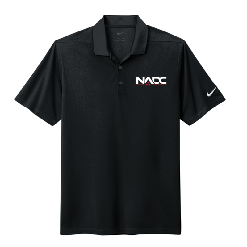 NADC Nike Dri-FIT Micro Pique 2.0 Polo - BLACK