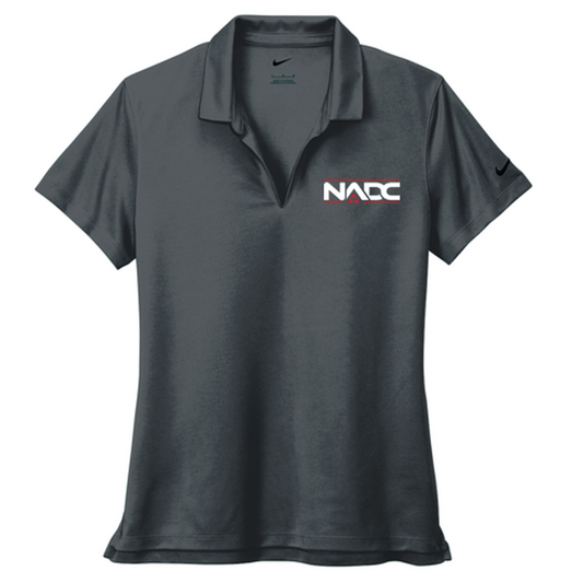 NADC Nike Women's Dri-FIT Micro Pique 2.0 Polo - Anthracite