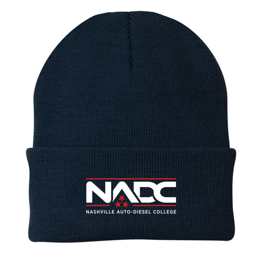 NADC Port & Company® - Knit Cap - NAVY