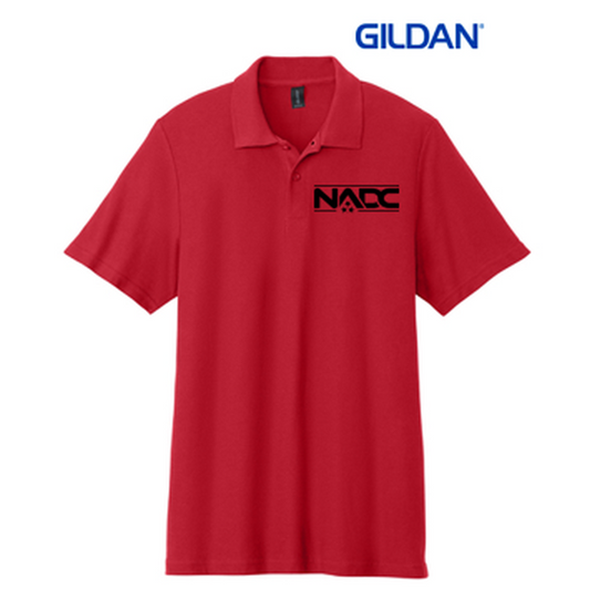 NADC Gildan® Softstyle® Pique Polo - Red