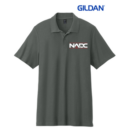 NADC Gildan® Softstyle® Pique Polo - Charcoal