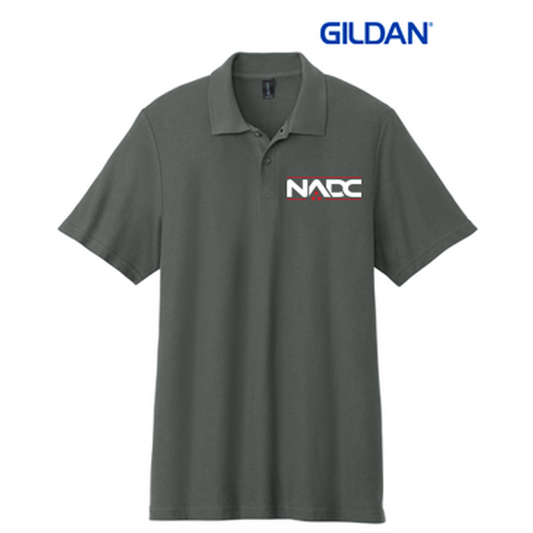 NADC Gildan® Softstyle® Pique Polo - Charcoal