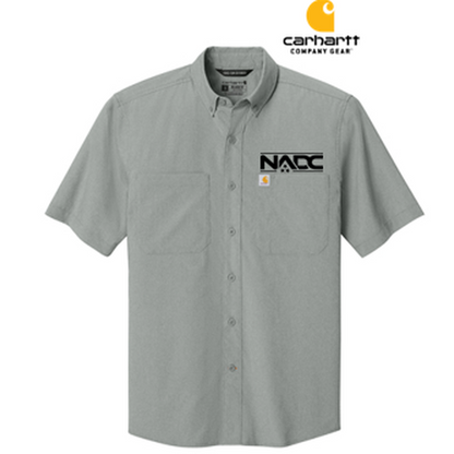 NADC Carhartt Force® Sun Defender™ Short Sleeve Shirt - Steel