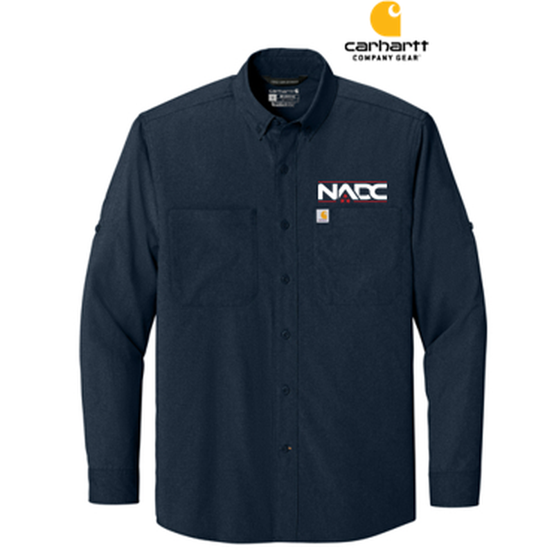 NADC Carhartt Force® Sun Defender™ Long Sleeve Shirt - Navy