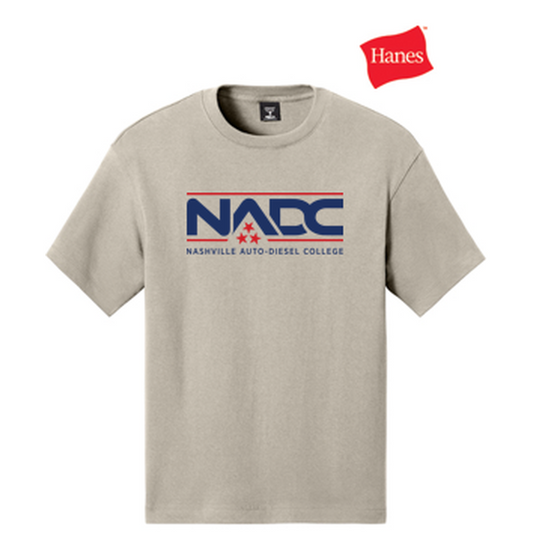 NADC Hanes® Beefy-T® Retro Street Tee - Sand