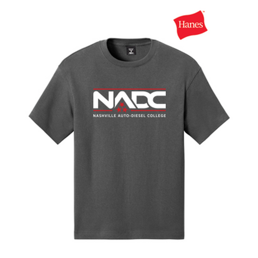 NADC Hanes® Beefy-T® Retro Street Tee - Smoke Grey