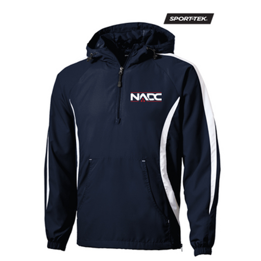 NADC Sport-Tek® Colorblock Raglan Anorak - Navy