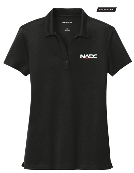 NADC Sport-Tek® Women's UV Micropique Polo - Black