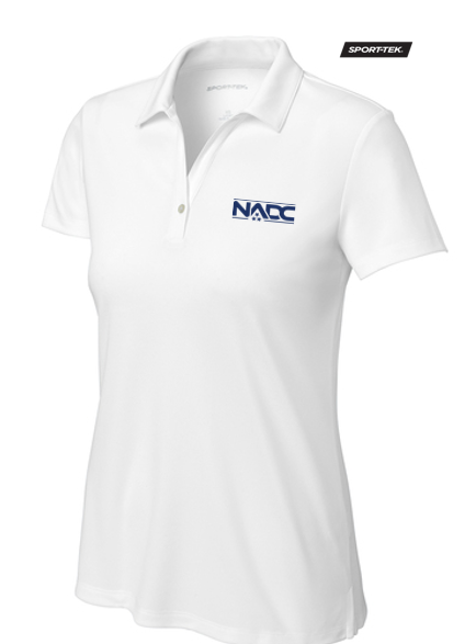 NADC Sport-Tek® Women's UV Micropique Polo - White