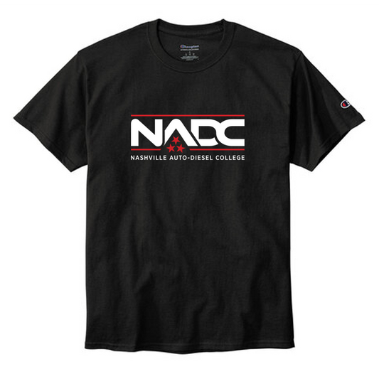 NADC Champion ® Heritage 6-Oz. Jersey Tee - BLACK