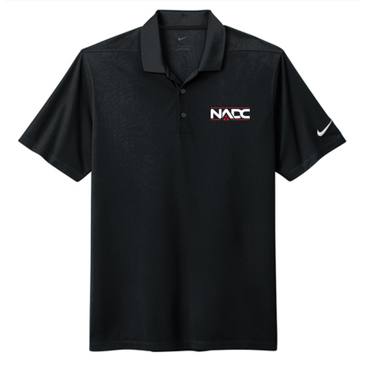 NADC Nike Dri-FIT Micro Pique 2.0 Polo - BLACK